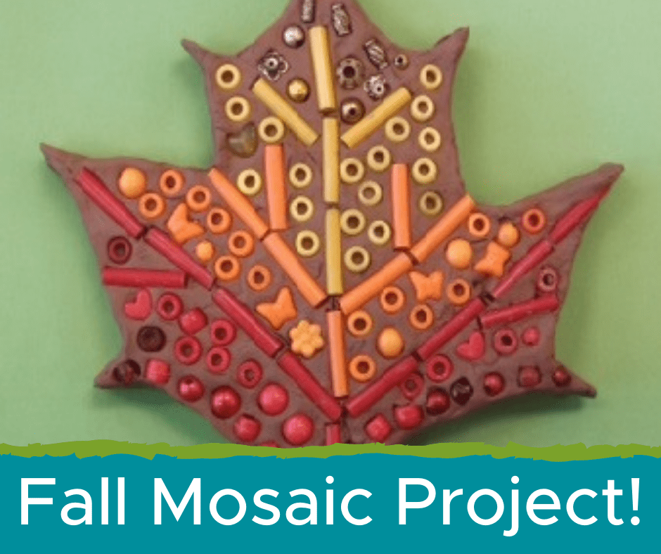 Fall Mosaic Art Project Activity. Kidcreate Studio Near You